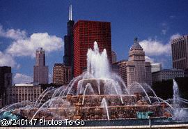 City skyline, Chicago, IL